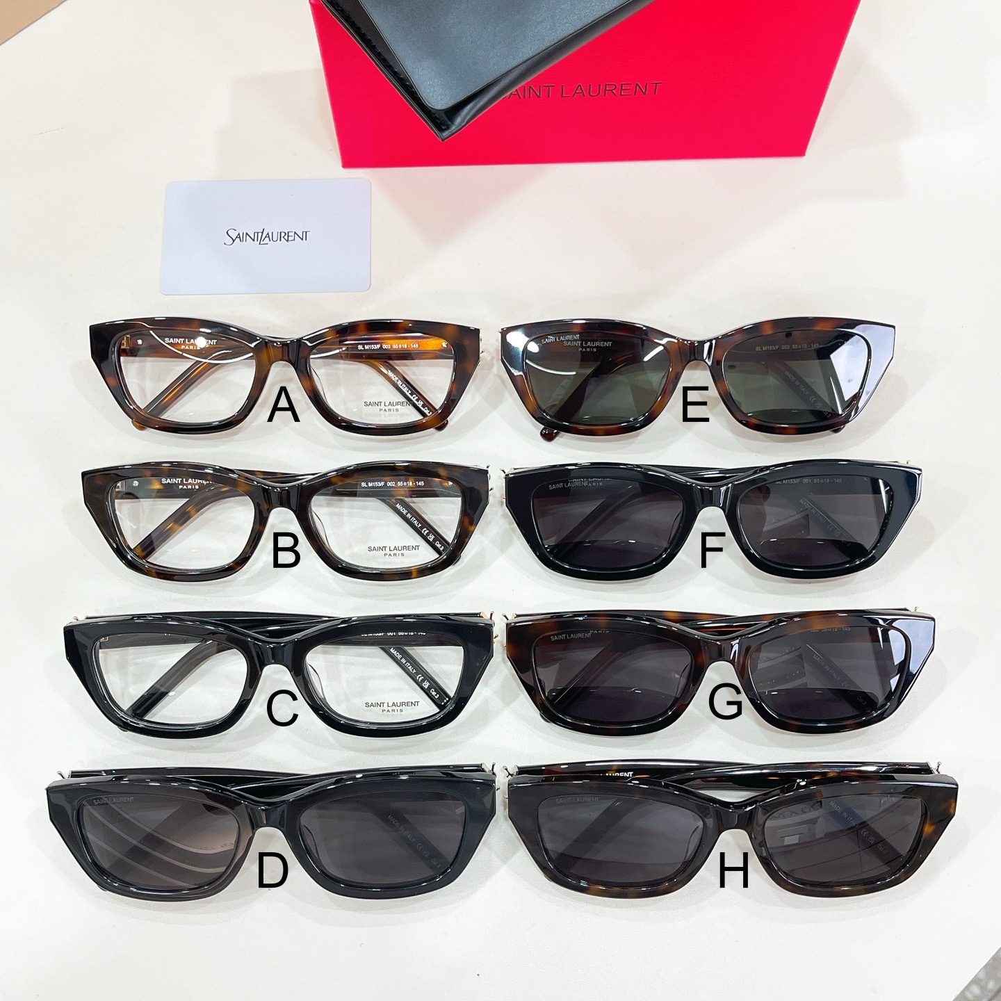 생로랑 Saint laurent SL M153-F 55口18-145