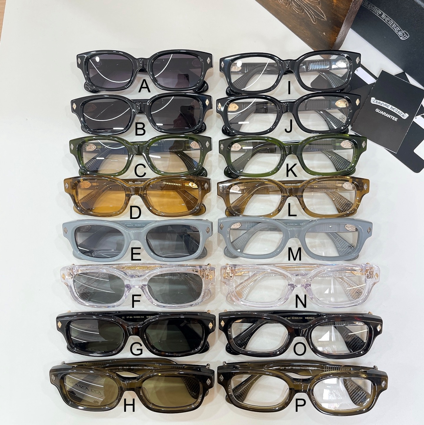 크롬하츠 Chrome Hearts WEIRDO 53口20-144