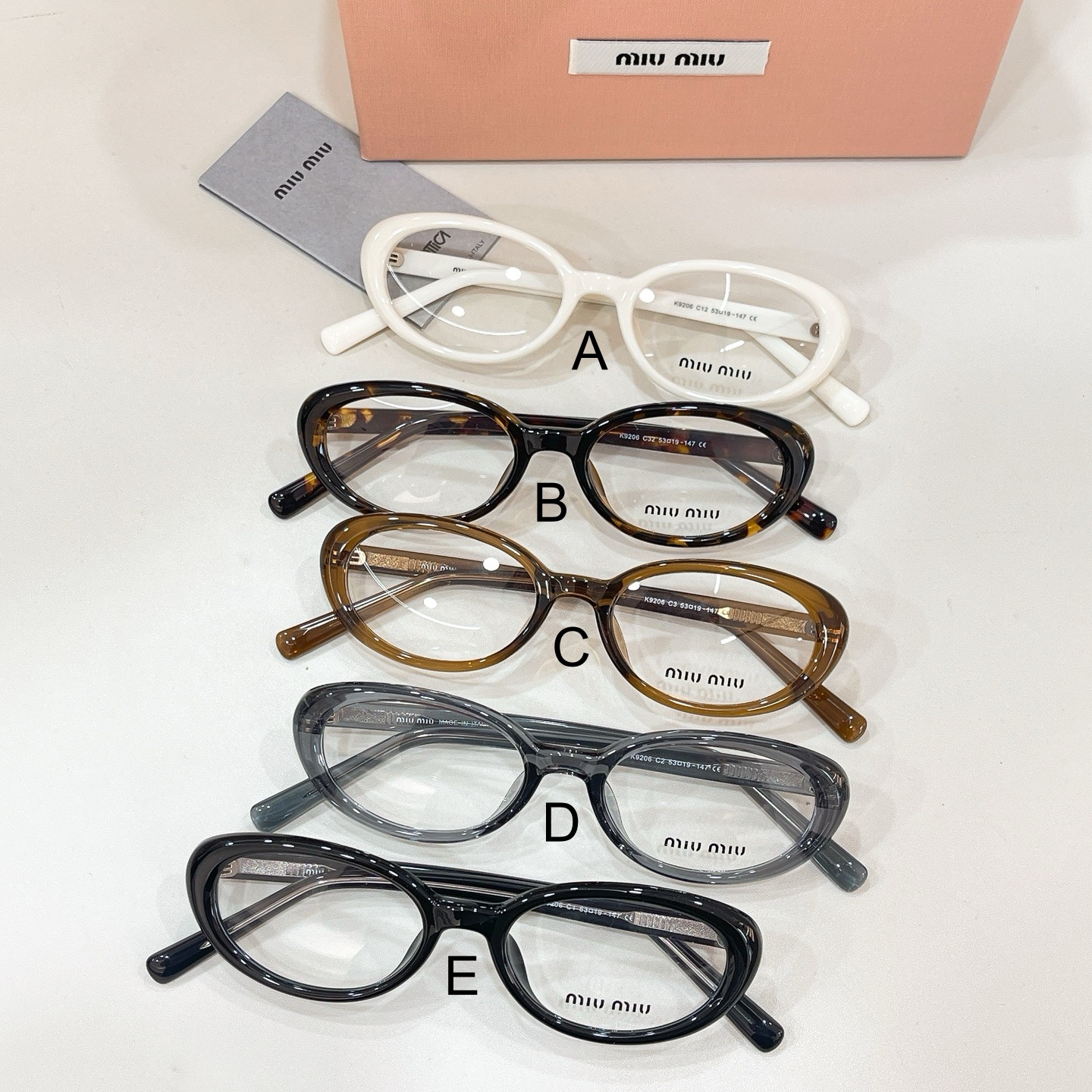 미우 미우 MIU MIU K9206 53口19-147