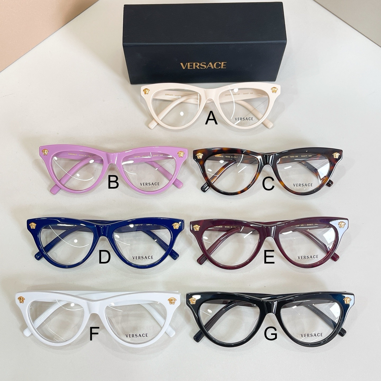 베르사체 Versace VE6791 54口17-140