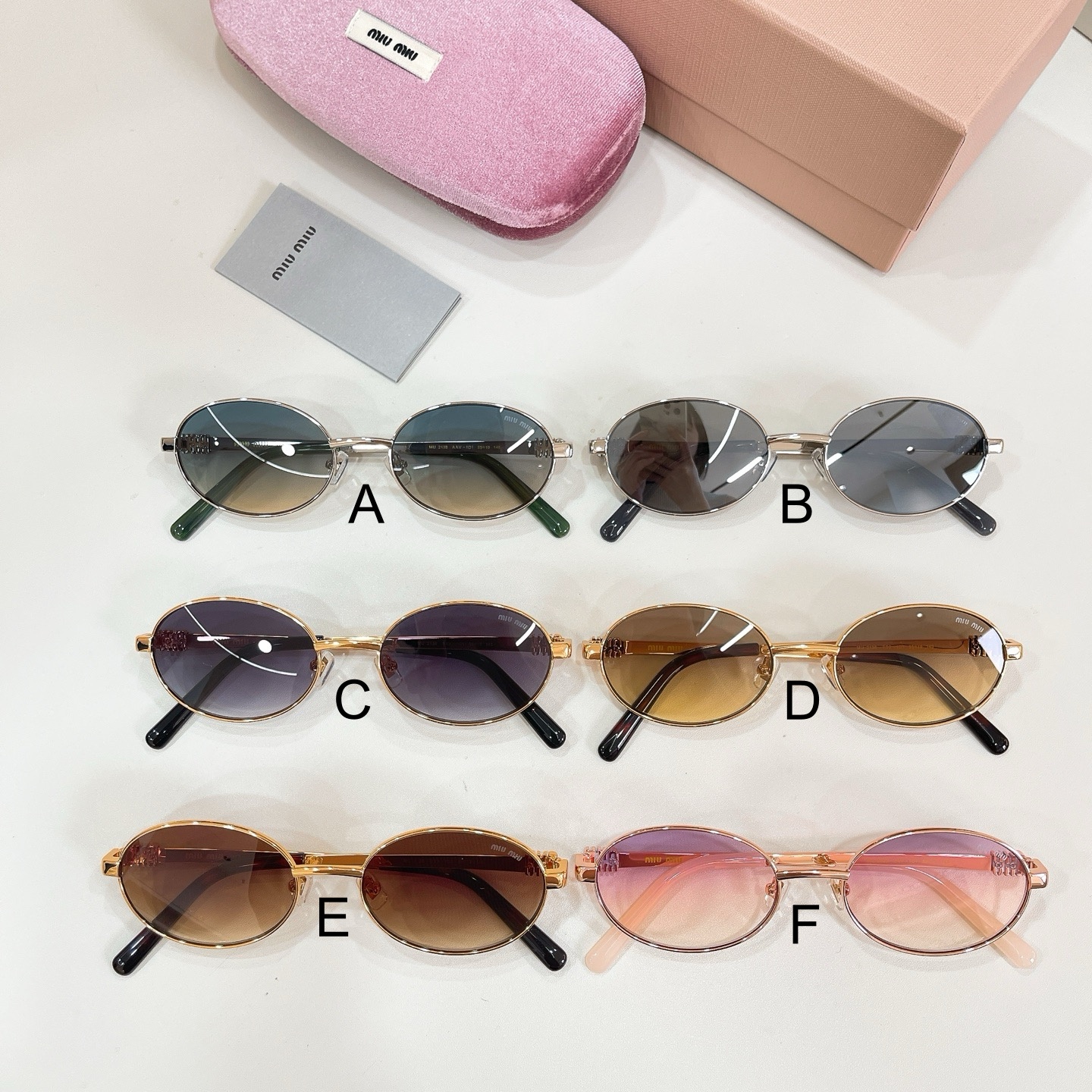 미우 미우 MIU MIU MU 2138 55口19-145