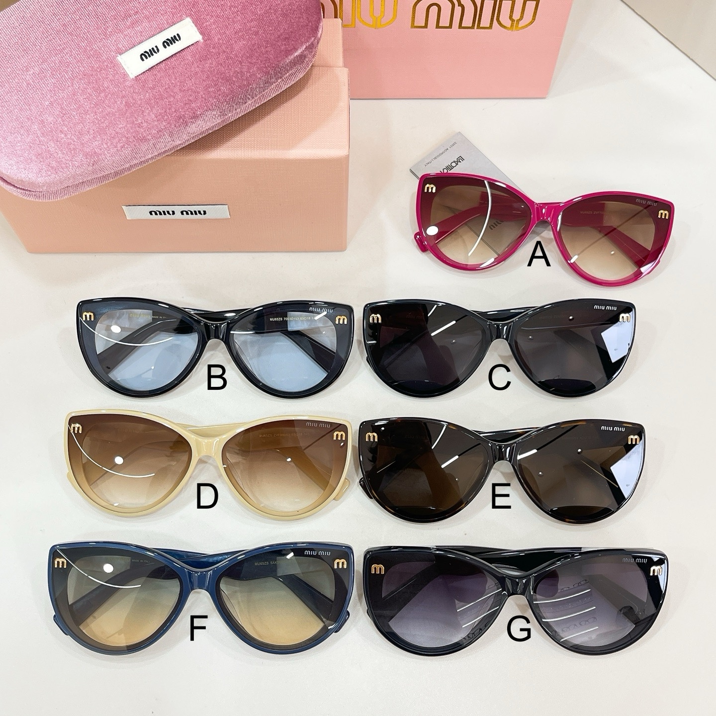미우 미우 MIU MIU MU65ZS 63口18-145