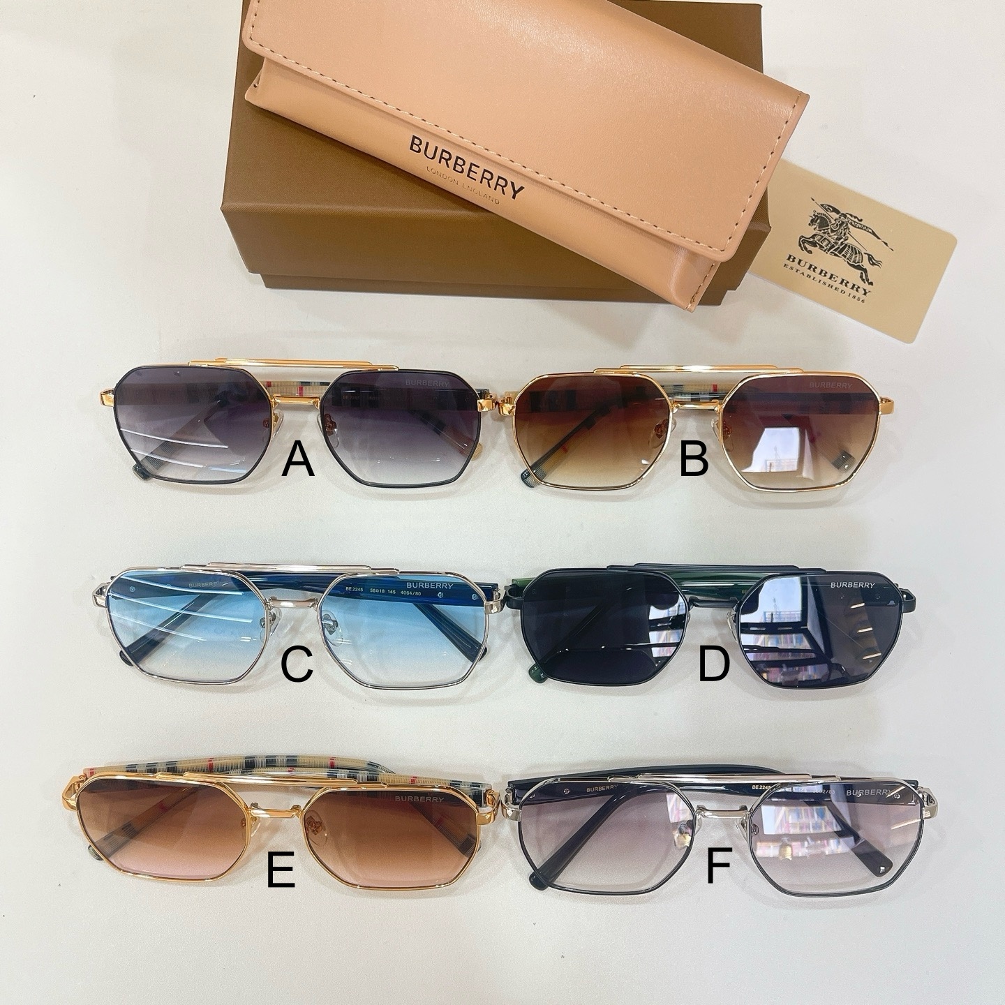 버버리 Burberry BE 2245 58口18-145
