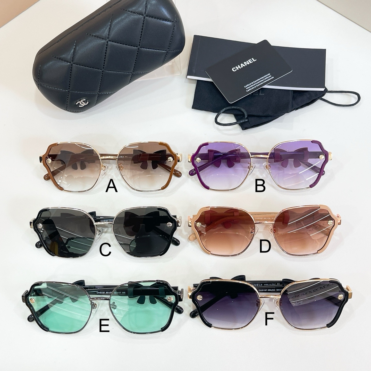 샤넬 Chanel CH9187 58口17-145