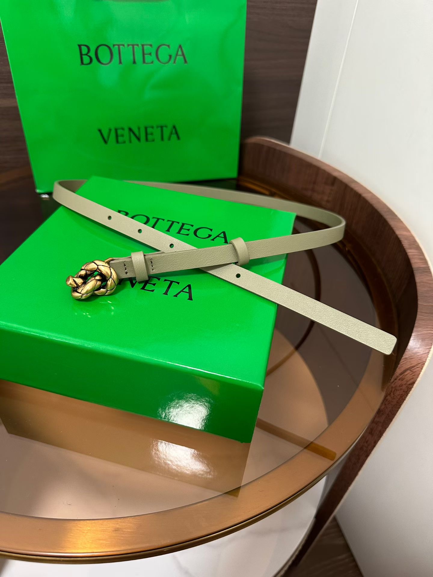 보테가베네타 Bottega Veneta Knot 12mm 벨트
