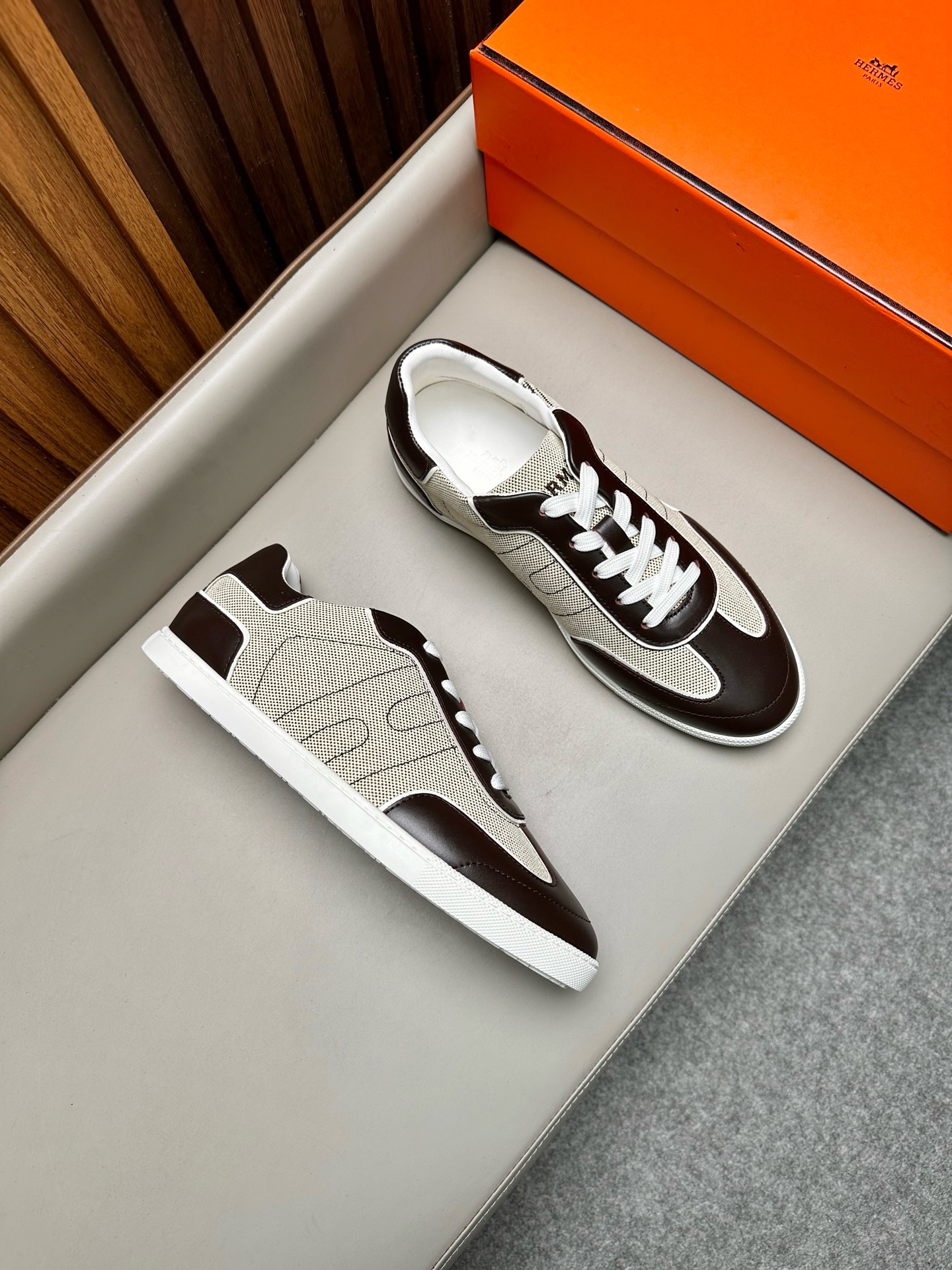 에르메스 Hermes Match 스니커즈